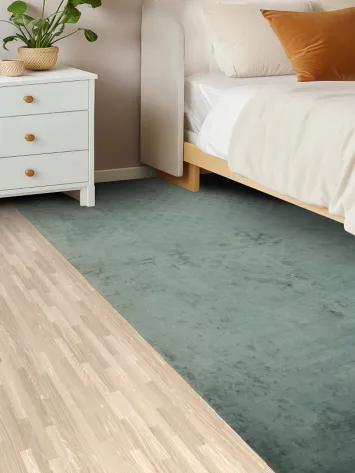 Minimalist Gray Vintage Design Rug for Contemporary Homes 5x8