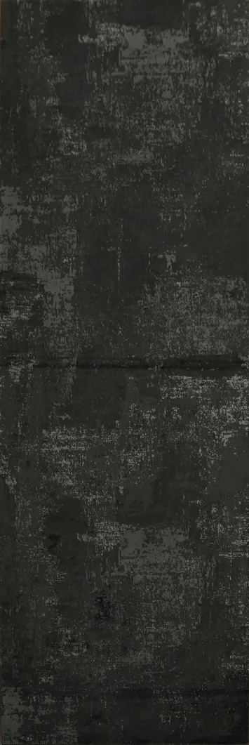 Distressed Black Runner Rug: Timeless Elegance for Modern Interiors 3x10