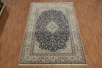 Fine Nain Persian Area Rug 9x13