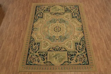 Aubusson Tapestry Chinese Area Rug 9x12