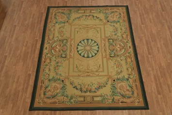 Aubusson Tapestry Chinese Area Rug 8x10