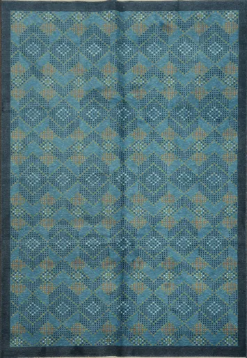 Add a Touch of Blue Sophistication to Any Room with This Rug 6x9