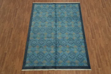 Add a Touch of Blue Sophistication to Any Room with This Rug 6x9