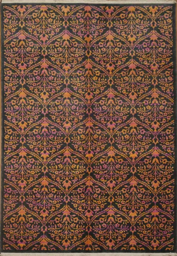 Vibrant Floral Medallion Rug for a Warm, Inviting Home Decor 6x9