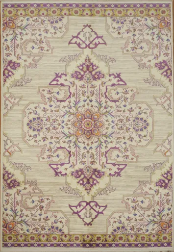 Vintage-inspired Floral Rug 6x9