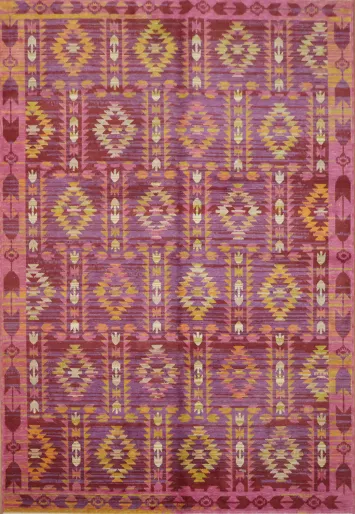 Vibrant Geometric Pattern Rug for a Bold Statement Decor 6x9