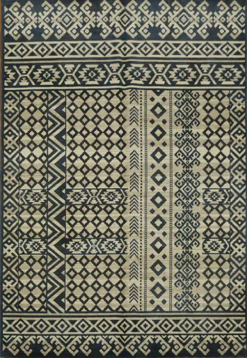 Modern Turkish Area Rug 6x9