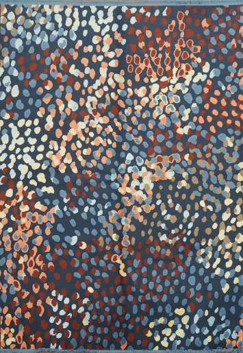 Unique Polka Dot Rug for Creative Interior Decor 6x9