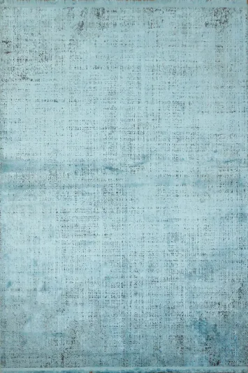 Stylish Distressed Blue Rug Perfect for Contemporary Home Design 4x6