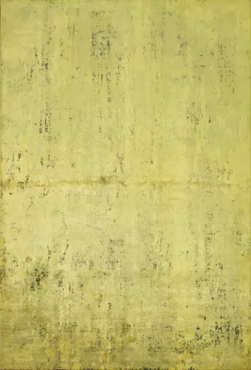 Elegant Distressed Yellow Rug for Modern Living Spaces 5x8