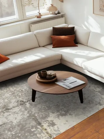 Sophisticated Designer Rug with Urban Abstract Patterns 7x10