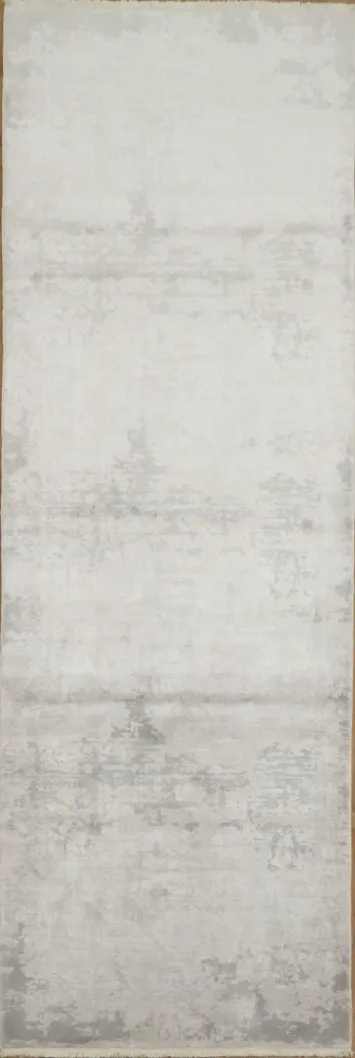 Contemporary Charm: Neutral Gray Rug Perfect for Any Room Decor 3x10