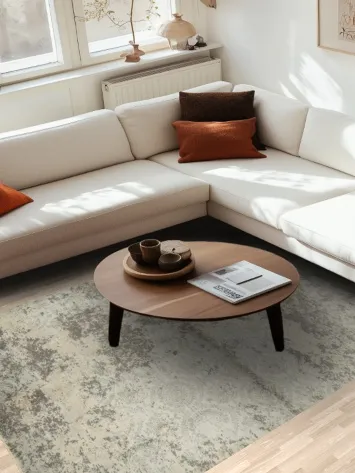 Sophisticated Vintage Look Rug for Chic and Cozy Interiors