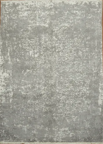 Contemporary Style Gray Rug Perfect for Any Decor