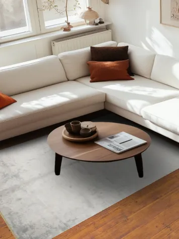 Neutral Tone Rug Perfect for Calm Interiors