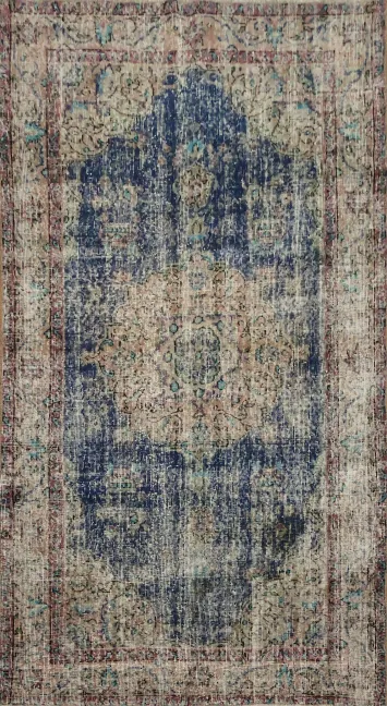 Vintage Persian Style Rug with Timeless Elegance and Charm 4x7