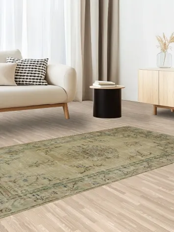 Intricate Floral Motif Rug for Sophisticated Living Spaces 4x7