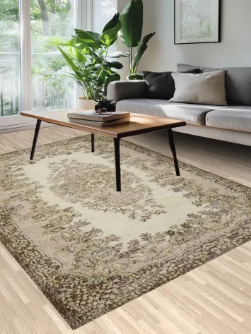 Elegant Vintage-Inspired Rug for Timeless Style and Comfort 6x9