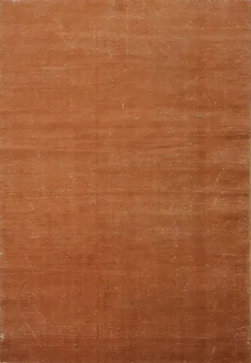 Warm Terracotta Handwoven Rug for Cozy Interiors 5x7