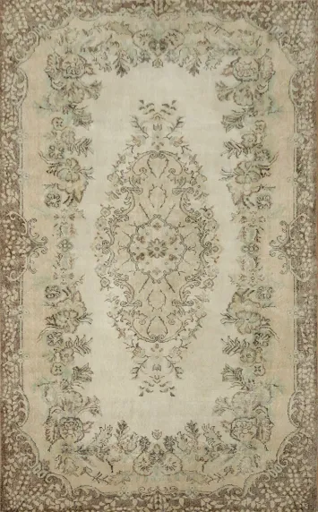 Elegant floral and medallion area rug with vintage charm 6x10