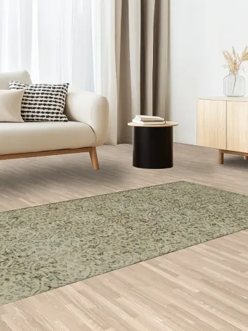 Delicate Floral-Patterned Rug for Elegant Living Spaces 4x7