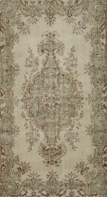 Classic Vintage Floral Rug for Elegant Living Room Decor 4x7