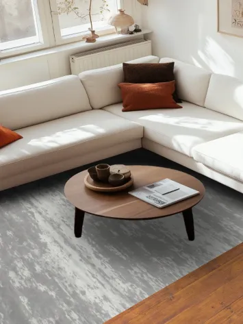 Versatile Gray Rug to Enhance Any Room's Stylish Appearance