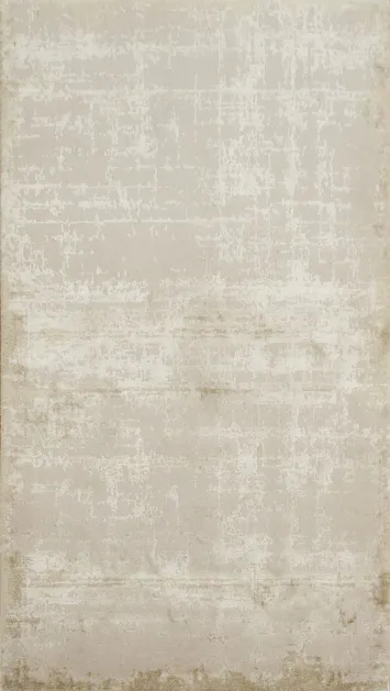 Modern Vintage Cream Soft-Tone Distressed Floor Rug 3x5