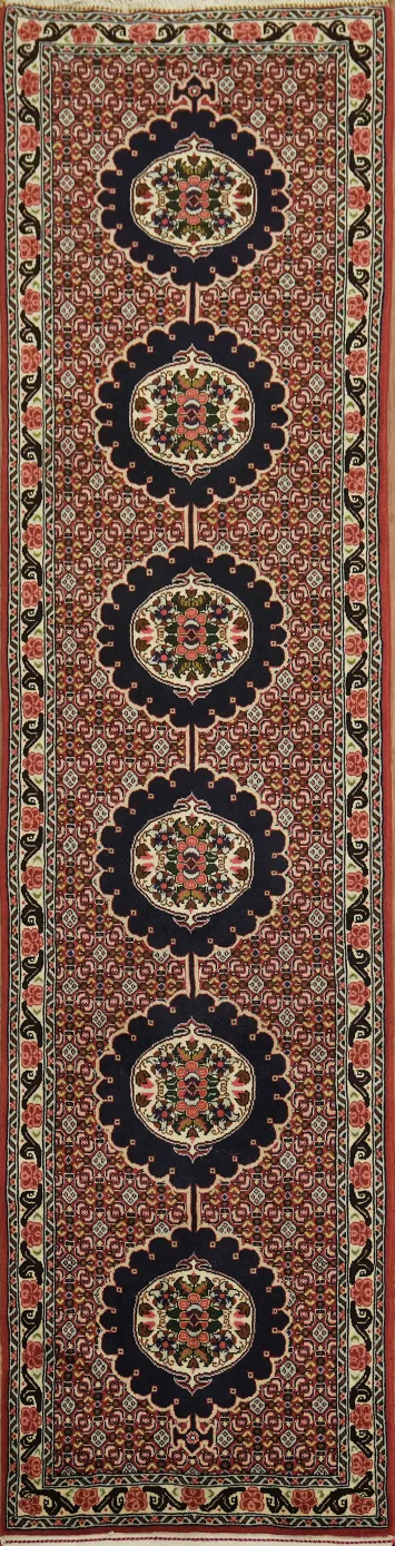 Premium Quality Wool Bidjar Persian Runner Rug 2x10