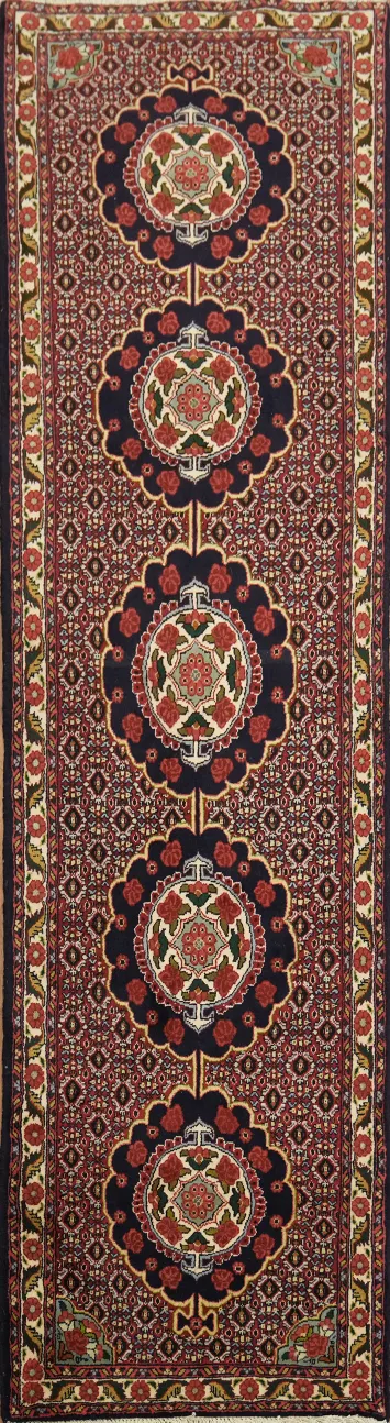 Top Quality Wool Bidjar Persian Runner Rug 2x9