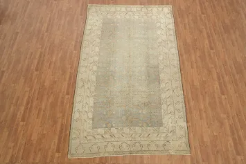 Pre-1900 Antique Khotan Persian Wool Area Rug 6x11