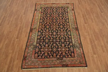 Pre-1900 Antique Malayer Persian Area Rug 5x8