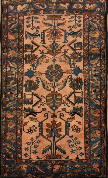 Geometric Wool Lilian Persian Rug 4x7