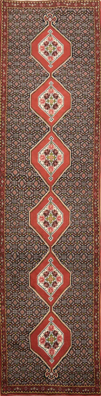 Top Quality Wool Bidjar Persian Runner Rug 3x10