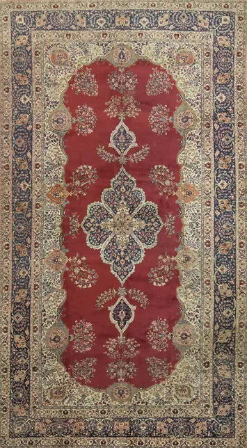 Tabriz Persian Large Rug 10x18