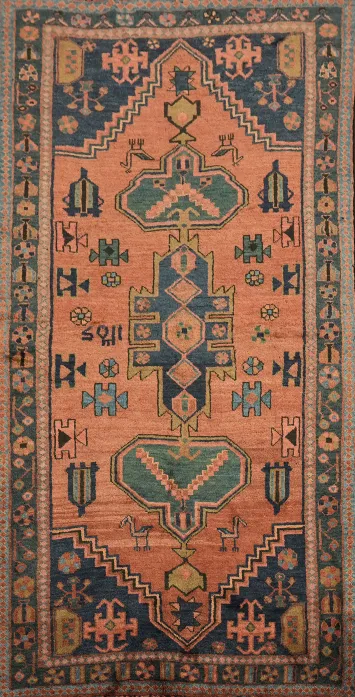 Geometric Wool Lori Persian Area Rug 5x9