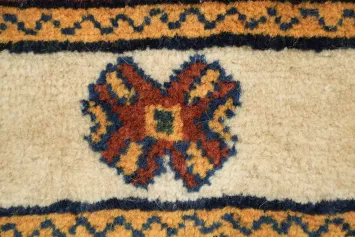 Tribal Qashqai Wool Gabbeh Persian Area Rug 7x10