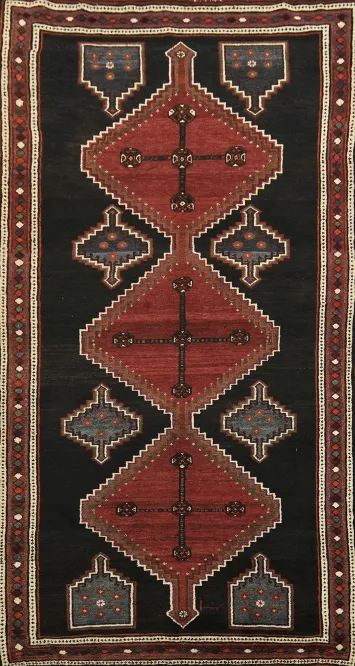 Wool Zanjan Persian Area Rug 5x10