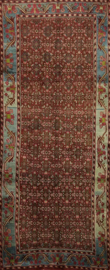 Collectible Old Wool Bidjar Persian Area Rug 5x11