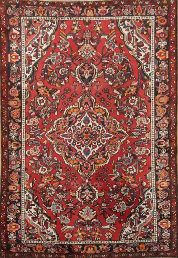 Hamedan Persian Rug 5x7