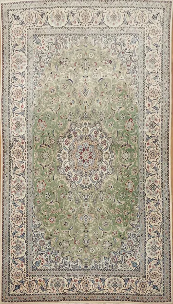 Nain Toodeshk Persian Rug 4x7