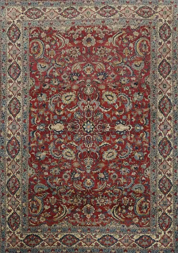Fine 650Antique Isfahan Persian Rug 5x7