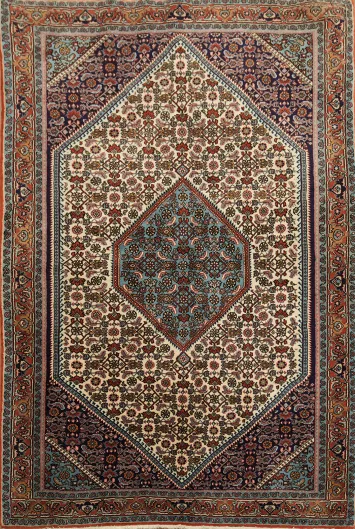 Top Quality Wool Bidjar Persian Rug 4x6