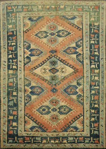 Anatolian Wool Turkish Rug 5x7
