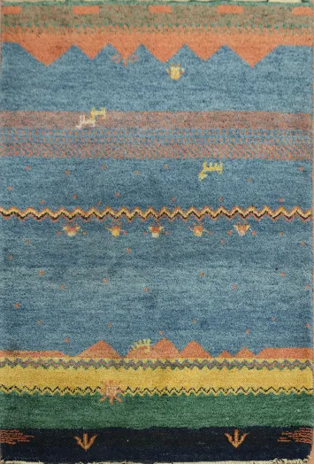 Gabbeh Persian Rug 4x6