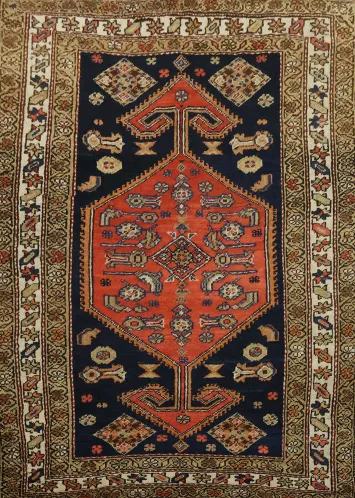 Ardebil Persian Rug 4x5