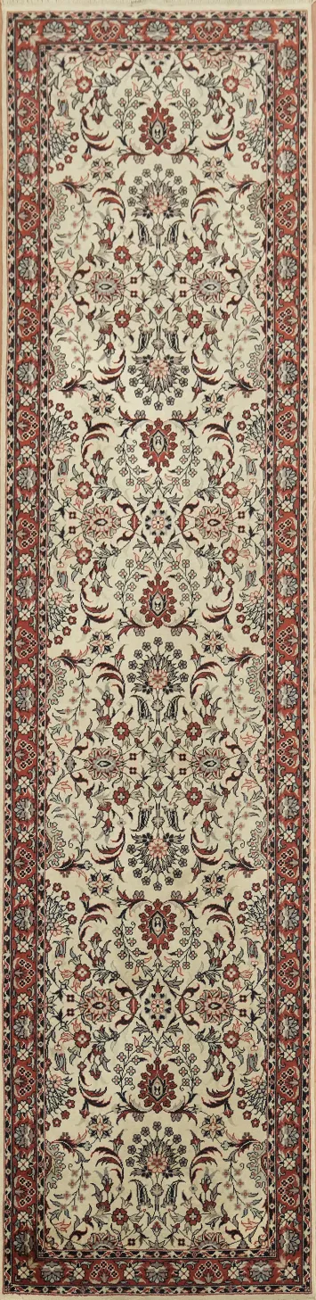 Sarouk Persian Runner Wool Rug 3x10