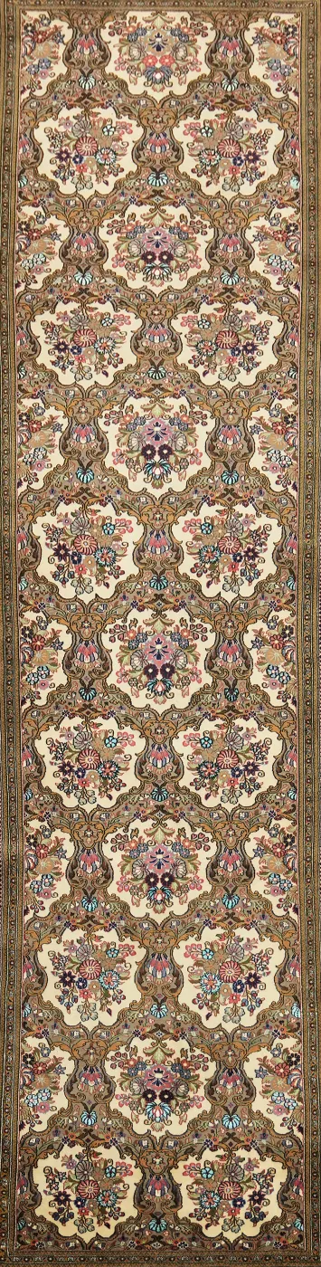 Qum Persian Runner WoolRug 4x14