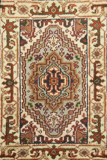 Richly-Hued Rug with Striking Ornamental Details 2x3