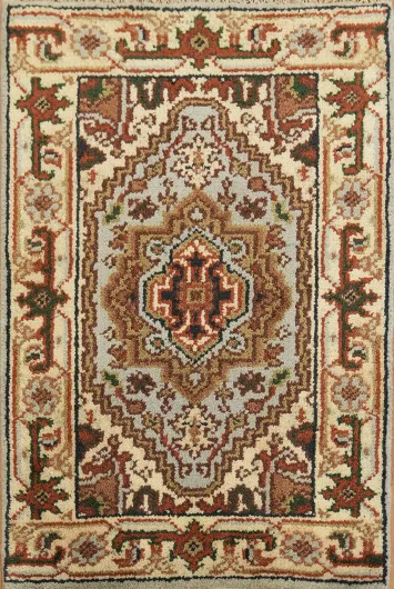 Authentic Handwoven Rug with Rich Textures 2x3
